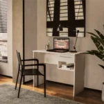 Escritorio con 1 cajón y nicho - 91 cm